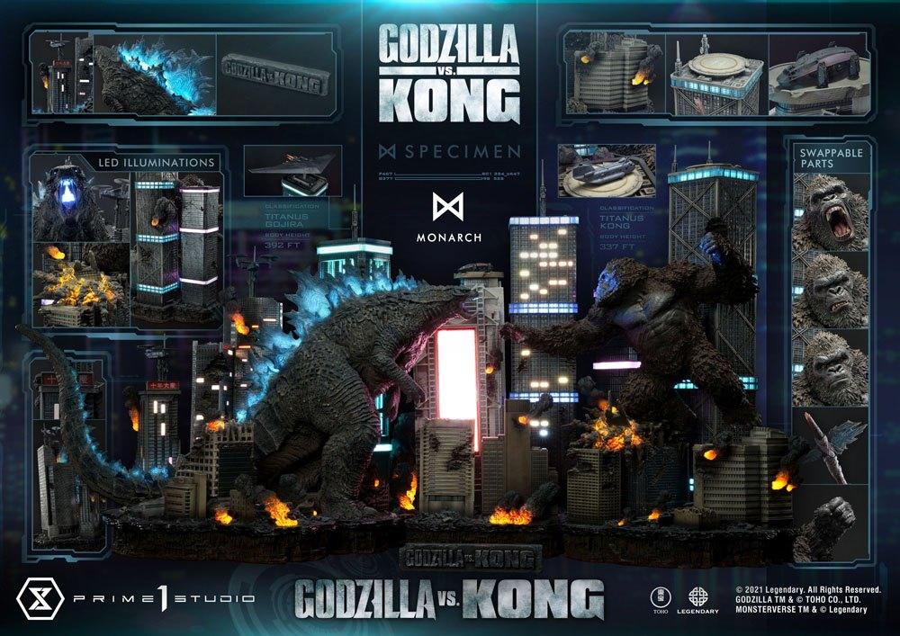 Godzilla vs. Kong Diorama Godzilla vs. Kong Final Battle 80 cm 4580708032993