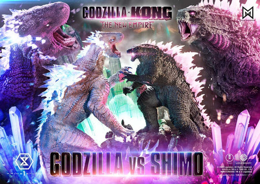 Godzilla x Kong: The New Empire Ultimate Diorama Masterline Series Statue Godzilla vs Shimo 86 cm 4582647121677