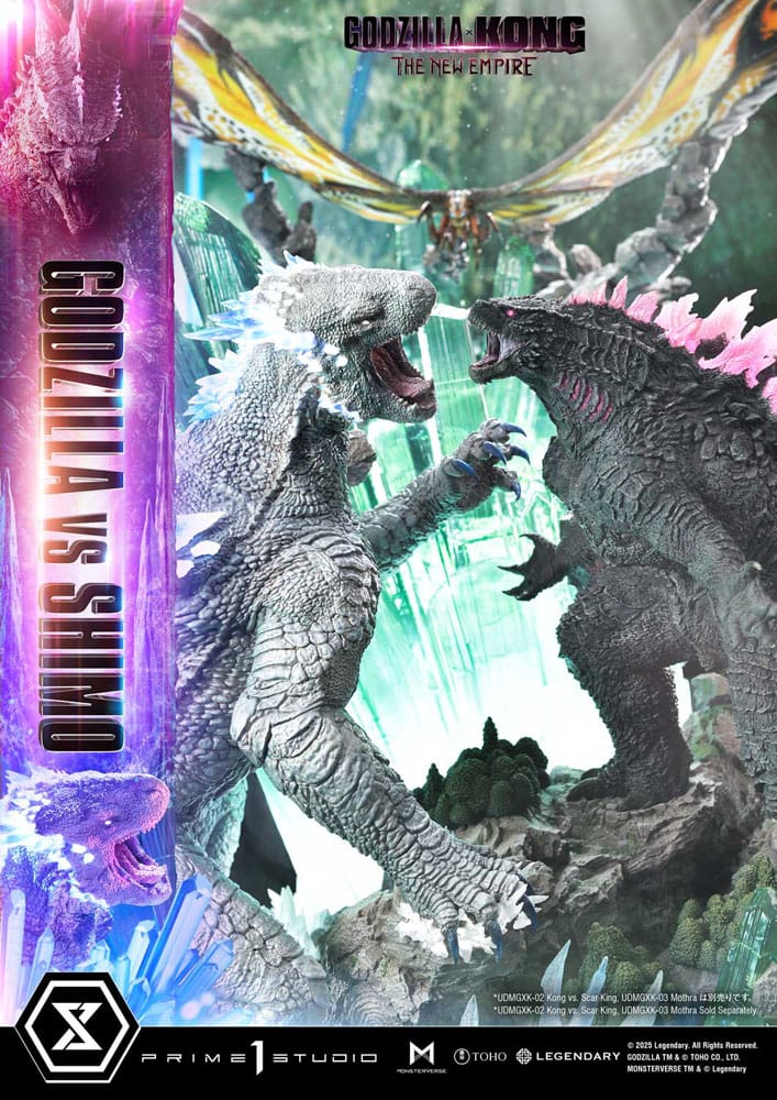 Godzilla x Kong: The New Empire Ultimate Diorama Masterline Series Statue Godzilla vs Shimo 86 cm 4582647121677