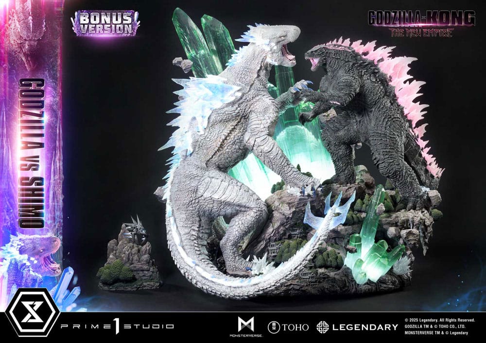 Godzilla x Kong: The New Empire Ultimate Diorama Masterline Series Statue Godzilla vs Shimo Bonus Version 86 cm 4582647121684