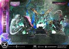 Godzilla x Kong: The New Empire Ultimate Diorama Masterline Series Statue Godzilla vs Shimo Bonus Version 86 cm 4582647121684