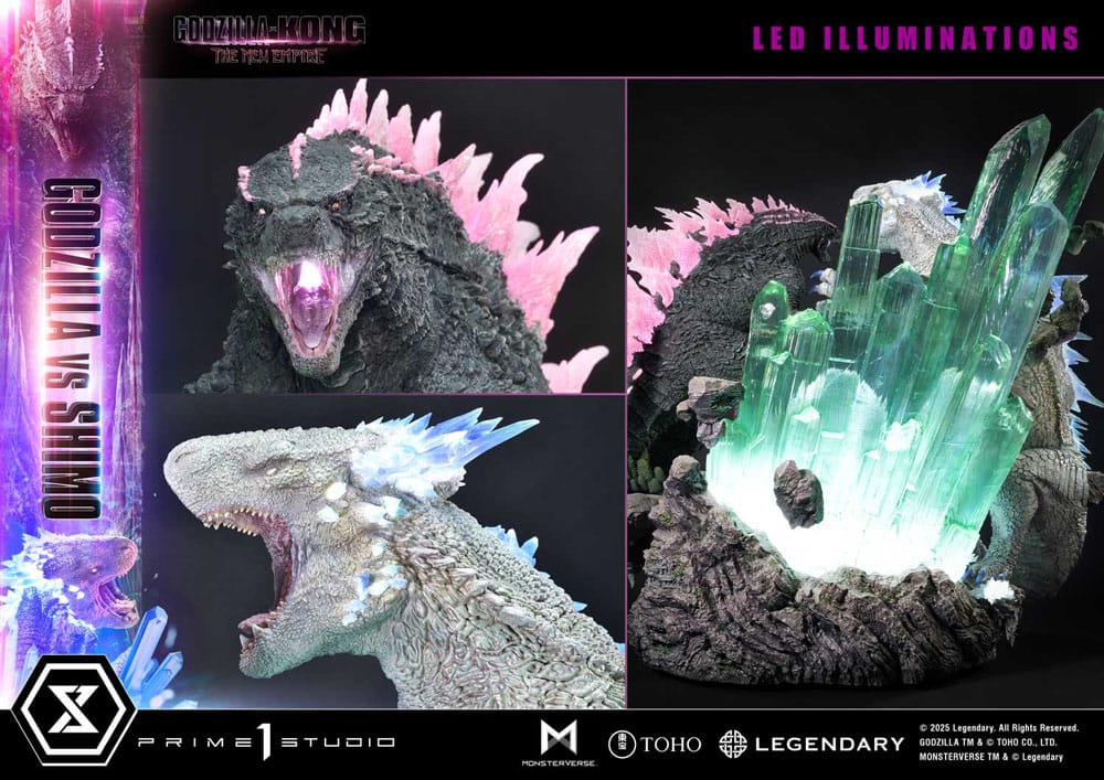 Godzilla x Kong: The New Empire Ultimate Diorama Masterline Series Statue Godzilla vs Shimo Bonus Version 86 cm 4582647121684