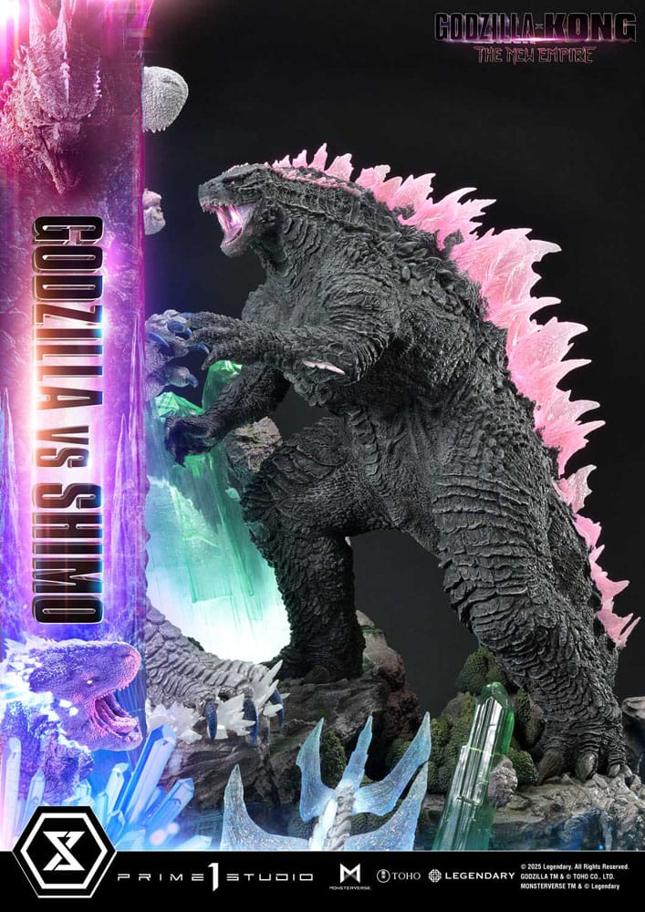 Godzilla x Kong: The New Empire Ultimate Diorama Masterline Series Statue Godzilla vs Shimo Bonus Version 86 cm 4582647121684
