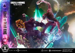 Godzilla x Kong: The New Empire Ultimate Diorama Masterline Series Statue Kong vs Skar King 104 cm 4582647121691