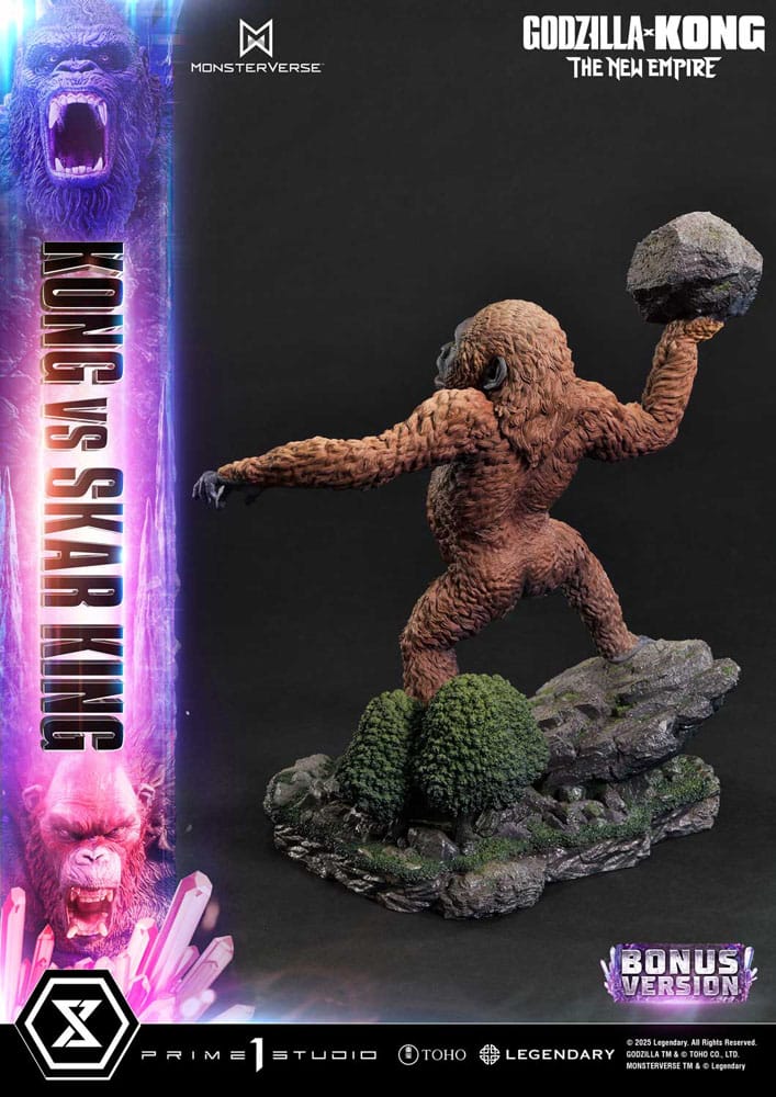 Godzilla x Kong: The New Empire Ultimate Diorama Masterline Series Statue Kong vs Skar King Bonus Version 104 cm 4582647121707