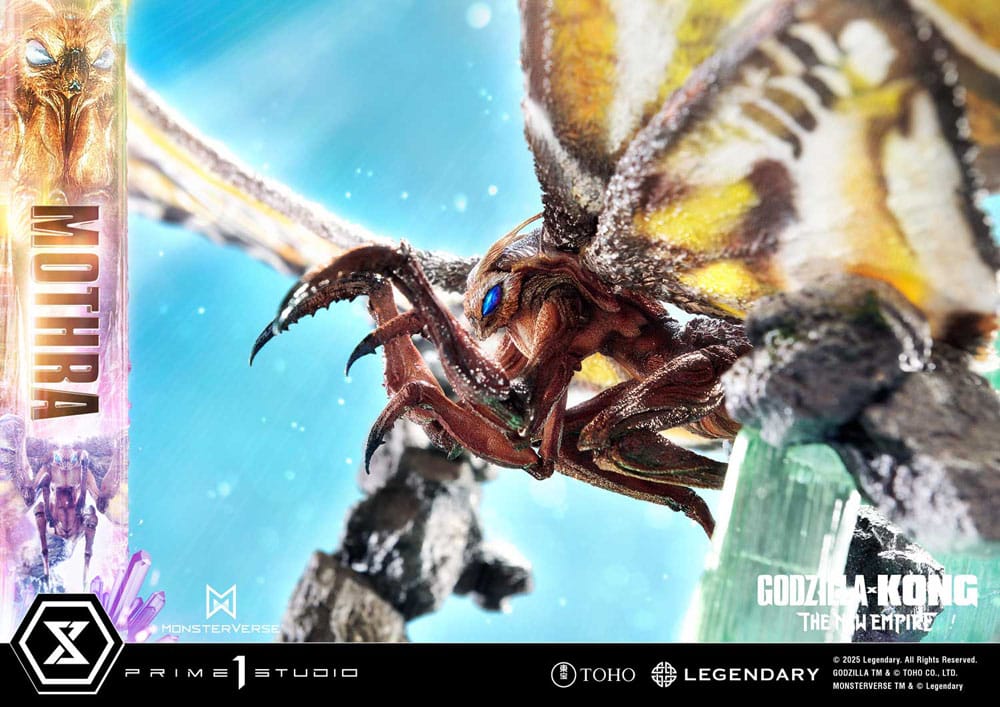 Godzilla x Kong: The New Empire Ultimate Diorama Masterline Series Statue Mothra 113 cm 4582647121714