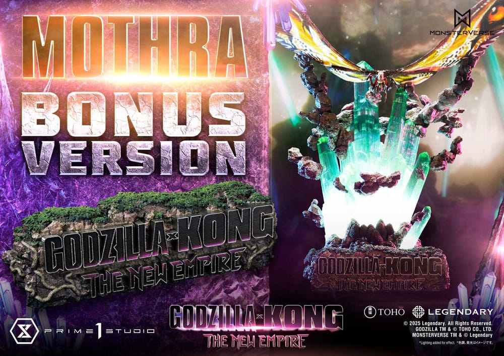 Godzilla x Kong: The New Empire Ultimate Diorama Masterline Series Statue Mothra Bonus Version 113 cm 4582647121721