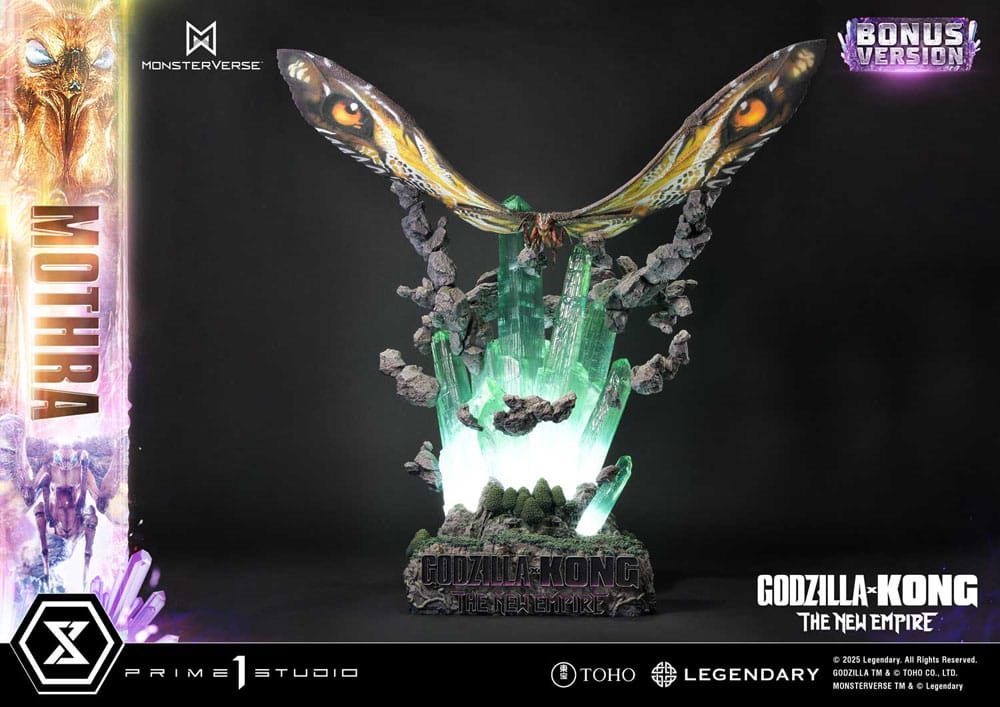 Godzilla x Kong: The New Empire Ultimate Diorama Masterline Series Statue Mothra Bonus Version 113 cm 4582647121721
