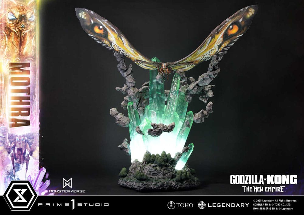 Godzilla x Kong: The New Empire Ultimate Diorama Masterline Series Statue Mothra Bonus Version 113 cm 4582647121721