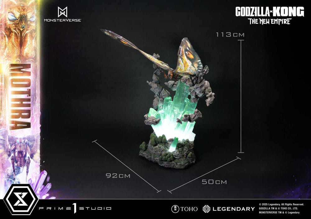 Godzilla x Kong: The New Empire Ultimate Diorama Masterline Series Statue Mothra Bonus Version 113 cm 4582647121721