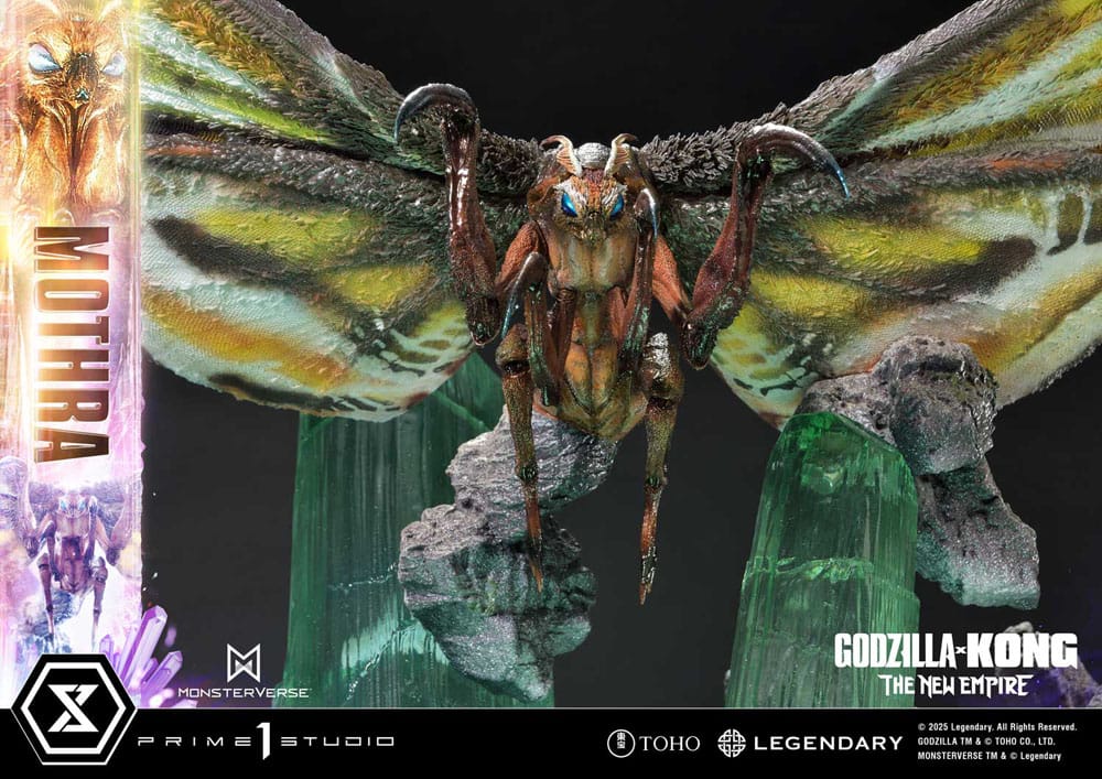 Godzilla x Kong: The New Empire Ultimate Diorama Masterline Series Statue Mothra Bonus Version 113 cm 4582647121721
