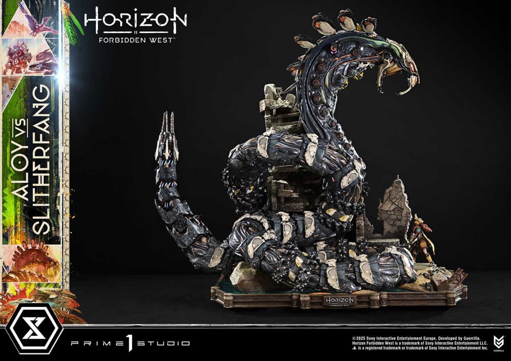 Horizon Forbidden West Ultimate Diorama Masterline Series Statue Aloy vs. The Slitherfang 82 cm 4582647123176