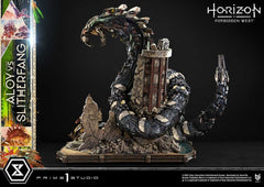 Horizon Forbidden West Ultimate Diorama Masterline Series Statue Aloy vs. The Slitherfang 82 cm 4582647123176