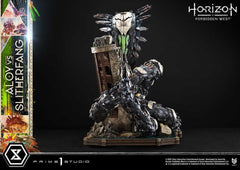Horizon Forbidden West Ultimate Diorama Masterline Series Statue Aloy vs. The Slitherfang 82 cm 4582647123176