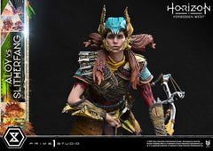 Horizon Forbidden West Ultimate Diorama Masterline Series Statue Aloy vs. The Slitherfang 82 cm 4582647123176