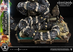 Horizon Forbidden West Ultimate Diorama Masterline Series Statue Aloy vs. The Slitherfang 82 cm 4582647123176