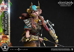 Horizon Forbidden West Ultimate Diorama Masterline Series Statue Aloy vs. The Slitherfang 82 cm 4582647123176