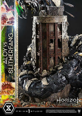 Horizon Forbidden West Ultimate Diorama Masterline Series Statue Aloy vs. The Slitherfang 82 cm 4582647123176
