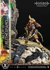 Horizon Forbidden West Ultimate Diorama Masterline Series Statue Aloy vs. The Slitherfang 82 cm 4582647123176