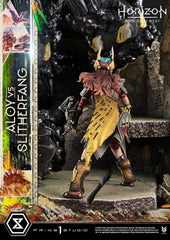 Horizon Forbidden West Ultimate Diorama Masterline Series Statue Aloy vs. The Slitherfang Bonus Version 82 cm 4582647123183