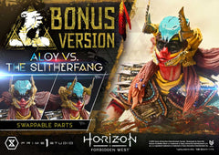 Horizon Forbidden West Ultimate Diorama Masterline Series Statue Aloy vs. The Slitherfang Bonus Version 82 cm 4582647123183