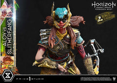 Horizon Forbidden West Ultimate Diorama Masterline Series Statue Aloy vs. The Slitherfang Bonus Version 82 cm 4582647123183