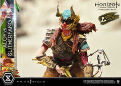 Horizon Forbidden West Ultimate Diorama Masterline Series Statue Aloy vs. The Slitherfang Bonus Version 82 cm 4582647123183