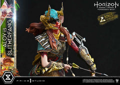 Horizon Forbidden West Ultimate Diorama Masterline Series Statue Aloy vs. The Slitherfang Bonus Version 82 cm 4582647123183