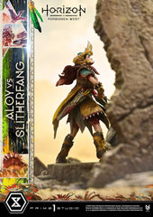 Horizon Forbidden West Ultimate Diorama Masterline Series Statue Aloy vs. The Slitherfang Bonus Version 82 cm 4582647123183