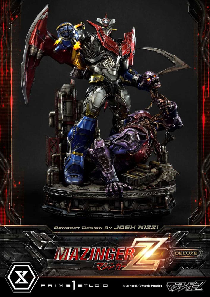Mazinger Z Ultimate Diorama Masterline Statue Concept Design by Josh Nizzi Deluxe Version 69 cm 4580708046761