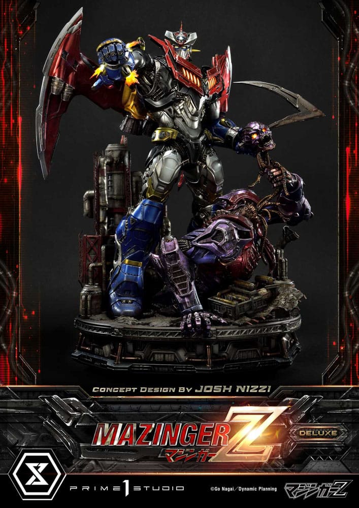 Mazinger Z Ultimate Diorama Masterline Statue Concept Design by Josh Nizzi Deluxe Version 69 cm 4580708046761