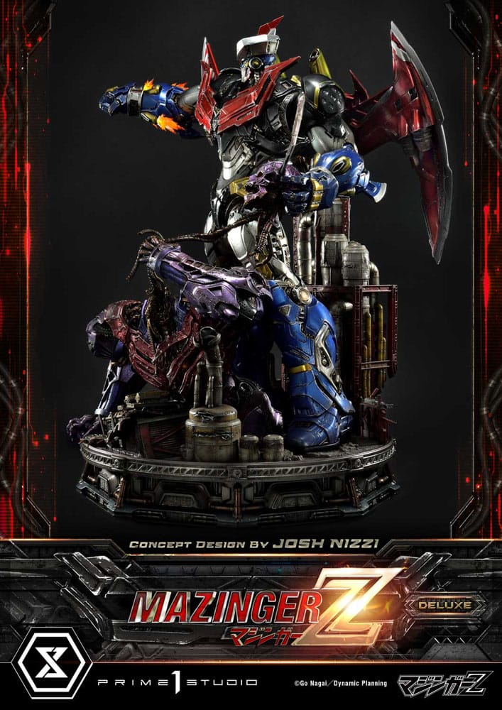 Mazinger Z Ultimate Diorama Masterline Statue Concept Design by Josh Nizzi Deluxe Version 69 cm 4580708046761