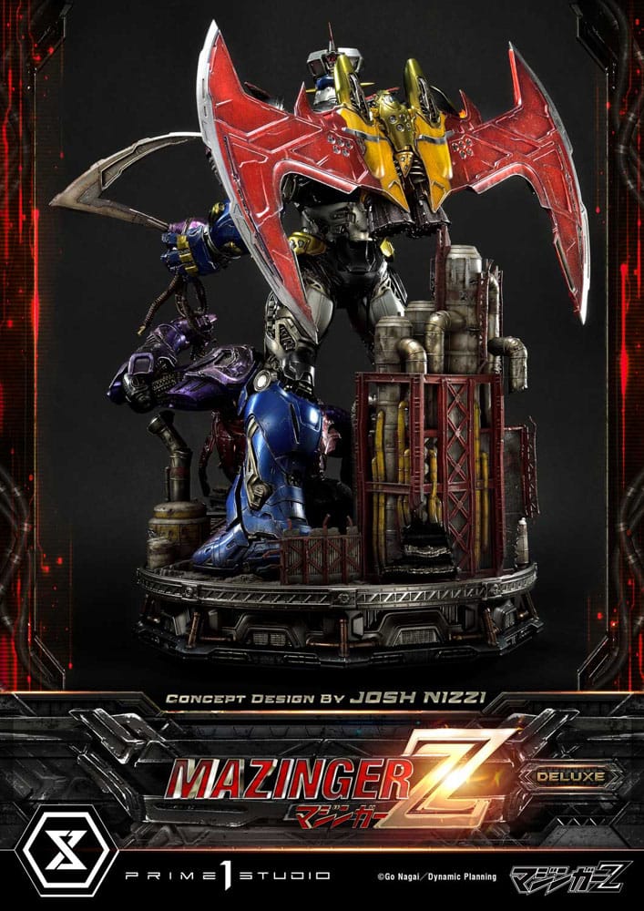 Mazinger Z Ultimate Diorama Masterline Statue Concept Design by Josh Nizzi Deluxe Version 69 cm 4580708046761