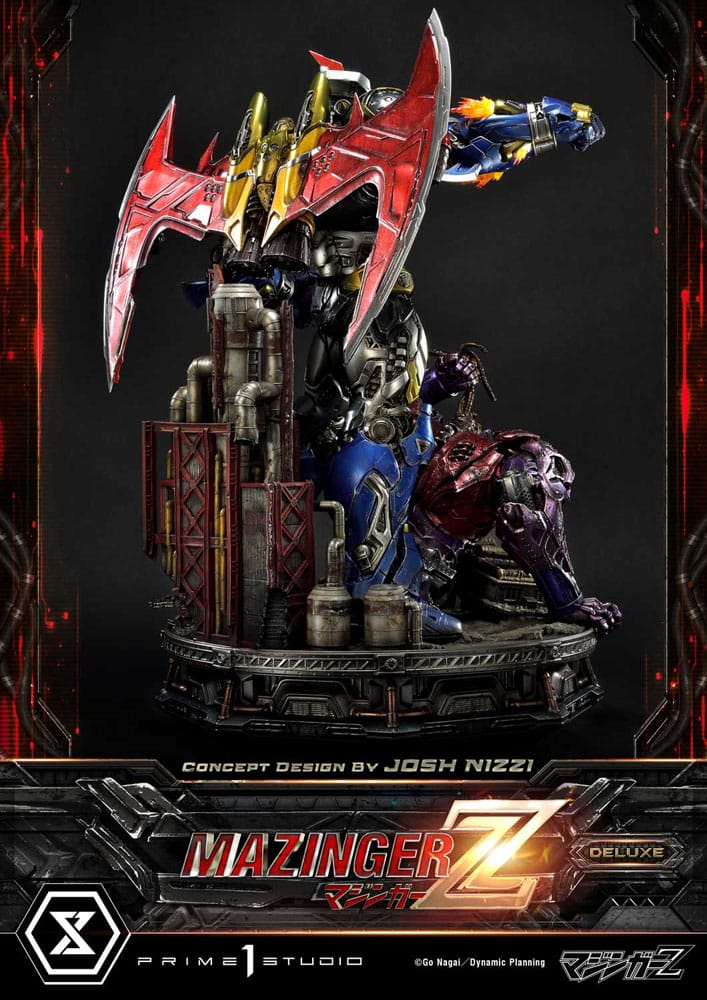Mazinger Z Ultimate Diorama Masterline Statue Concept Design by Josh Nizzi Deluxe Version 69 cm 4580708046761