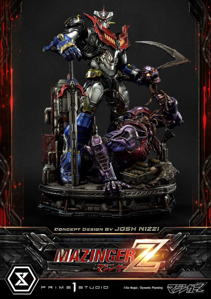 Mazinger Z Ultimate Diorama Masterline Statue Concept Design by Josh Nizzi Deluxe Version 69 cm 4580708046761