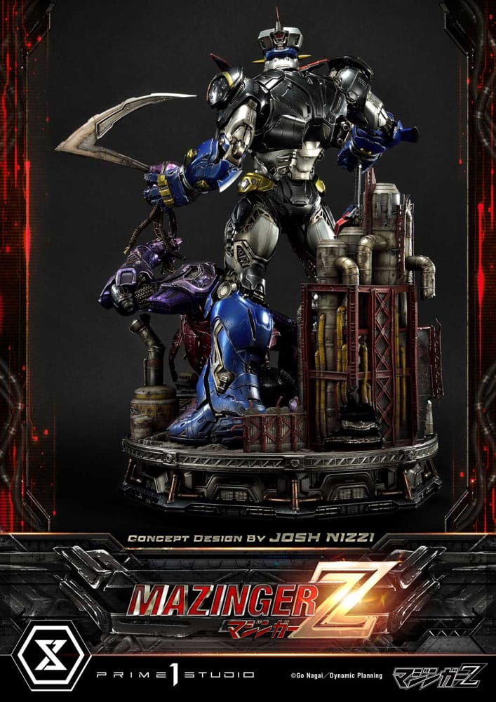 Mazinger Z Ultimate Diorama Masterline Statue Concept Design by Josh Nizzi Deluxe Version 69 cm 4580708046761