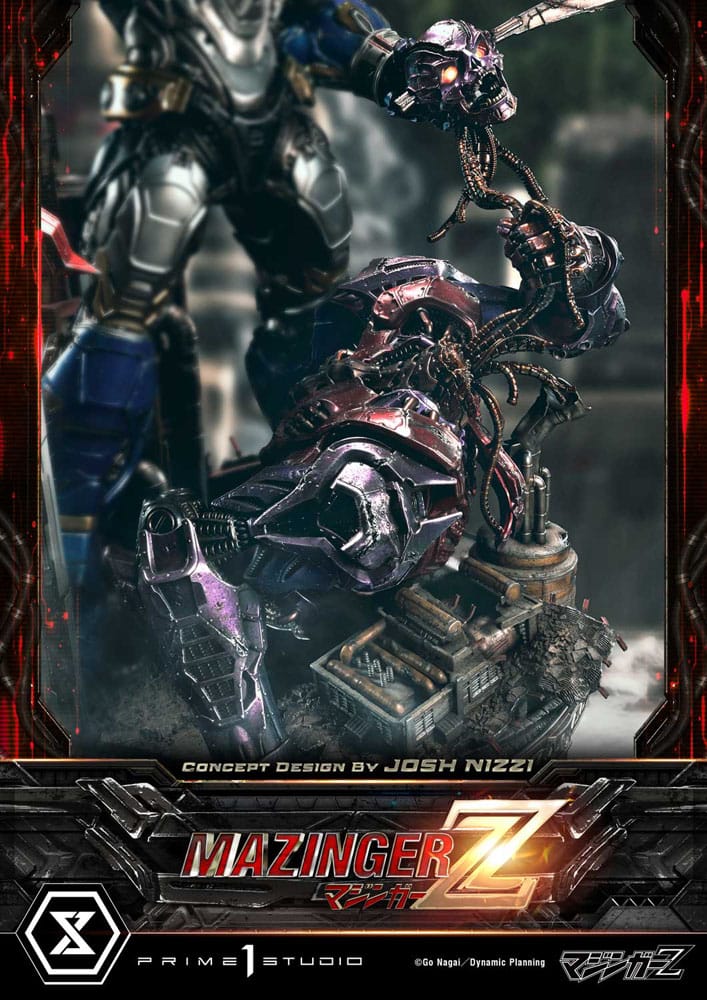 Mazinger Z Ultimate Diorama Masterline Statue Concept Design by Josh Nizzi Deluxe Version 69 cm 4580708046761