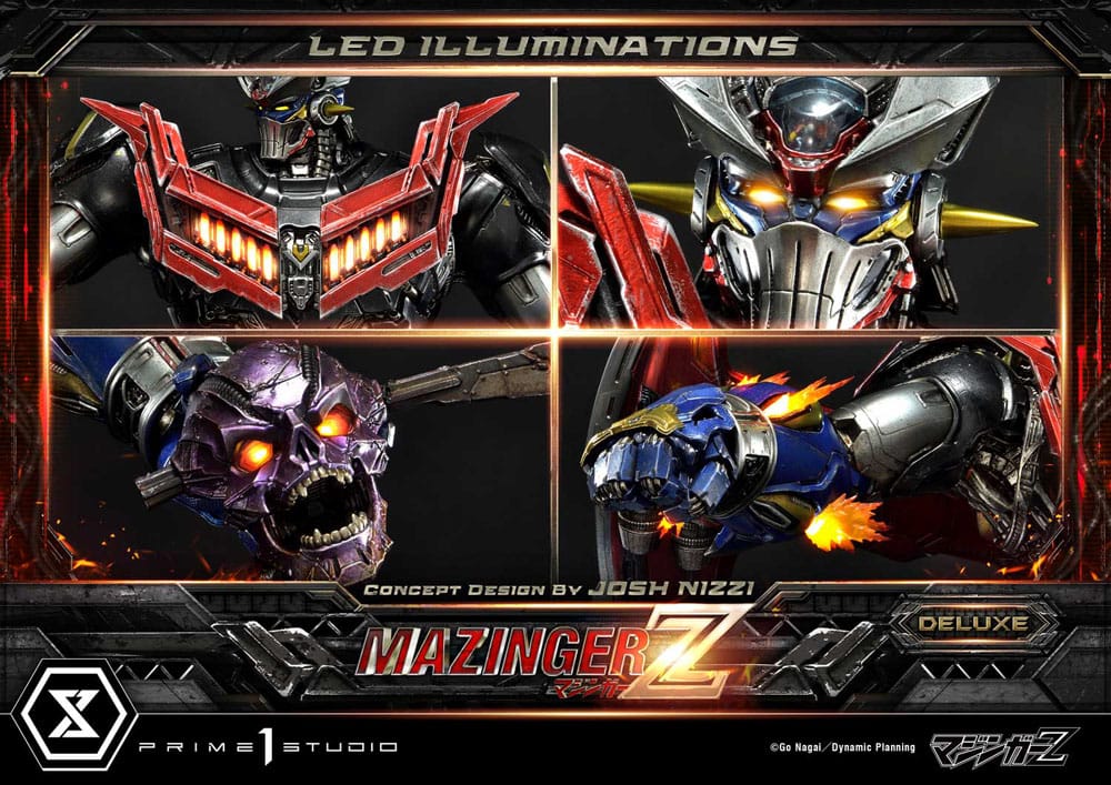 Mazinger Z Ultimate Diorama Masterline Statue Concept Design by Josh Nizzi Deluxe Bonus Version 69 cm 4580708046778