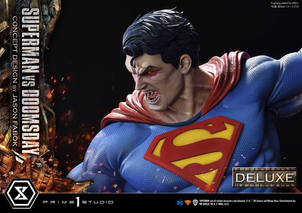 DC Comics Statue 1/3 Superman Vs. Doomsday by Jason Fabok Deluxe Bonus Version 95 cm 4580708034171