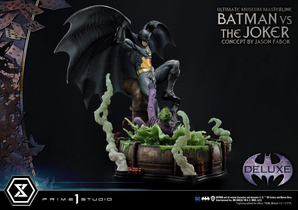 DC Comics Statue 1/3 Batman vs. The Joker by Jason Fabok Deluxe Bonus Version 85 cm 4580708036083
