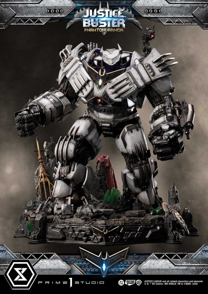 DC Comics Ultimate Museum Masterline Statue Justice Buster: Phantom Armor (Design By Josh Nizzi) 88 cm 4582647125866
