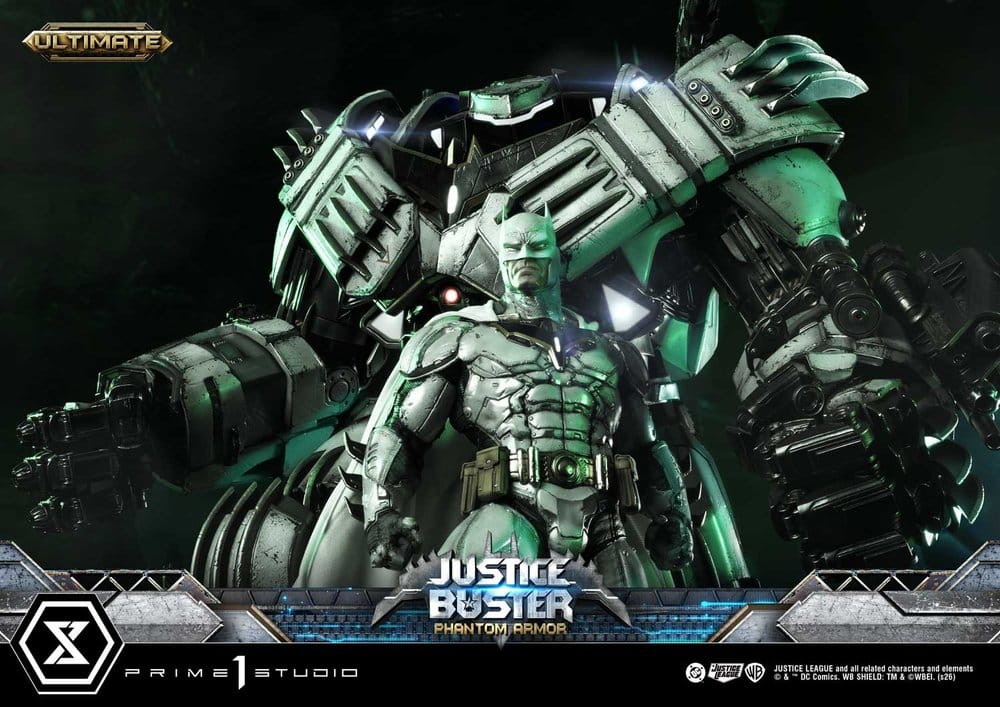 DC Comics Ultimate Museum Masterline Statue Justice Buster: Phantom Armor (Design By Josh Nizzi) Ultimate Version 88 cm 4582647125873