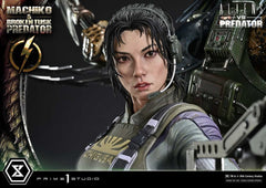 Aliens vs. Predator (Comic) Ultimate Premium Masterline Statue 1/4 Machiko & Broken Tusk Predator 79 cm 4582647125309