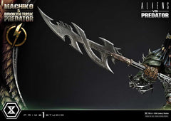 Aliens vs. Predator (Comic) Ultimate Premium Masterline Statue 1/4 Machiko & Broken Tusk Predator 79 cm 4582647125309