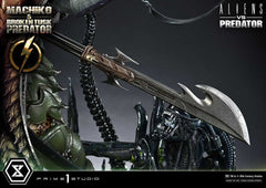 Aliens vs. Predator (Comic) Ultimate Premium Masterline Statue 1/4 Machiko & Broken Tusk Predator 79 cm 4582647125309