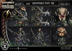 Aliens vs. Predator (Comic) Ultimate Premium Masterline Statue 1/4 Machiko & Broken Tusk Predator Deluxe Version 84 cm 4582647125316