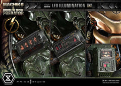 Aliens vs. Predator (Comic) Ultimate Premium Masterline Statue 1/4 Machiko & Broken Tusk Predator Deluxe Version 84 cm 4582647125316
