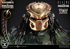 Aliens vs. Predator (Comic) Ultimate Premium Masterline Statue 1/4 Machiko & Broken Tusk Predator Deluxe Version 84 cm 4582647125316