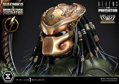 Aliens vs. Predator (Comic) Ultimate Premium Masterline Statue 1/4 Machiko & Broken Tusk Predator Deluxe Version 84 cm 4582647125316