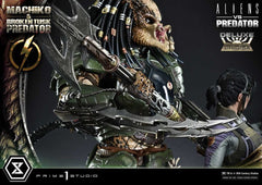 Aliens vs. Predator (Comic) Ultimate Premium Masterline Statue 1/4 Machiko & Broken Tusk Predator Deluxe Version 84 cm 4582647125316